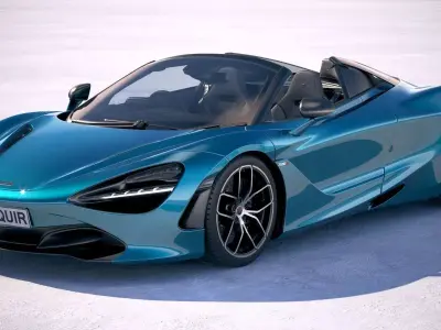 McLaren 720S Spider 2019 3D model