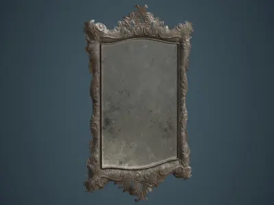 Mirror 1B Low-poly 3D model