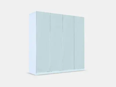 PAX - FARDAL Wardrobe 3 Low-poly 3D model