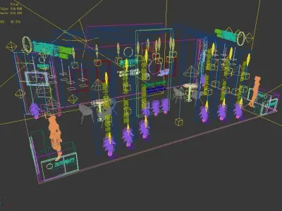 Exhibition - Area - 12X6-3DMAX2009-03 3D model