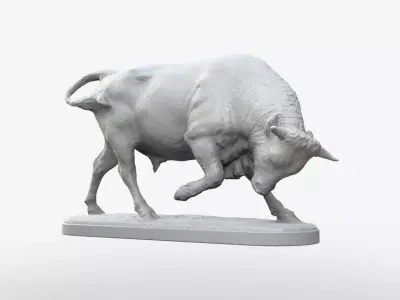 Bull Statue 3D print model