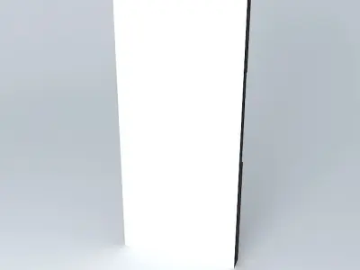 Concrete wall Free 3D model