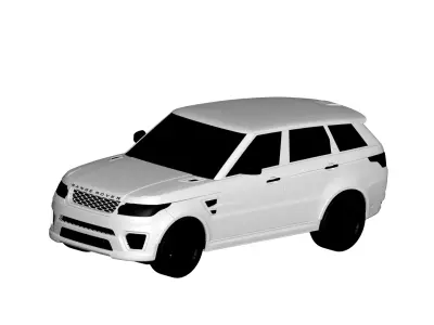 range rover 3D model purchase