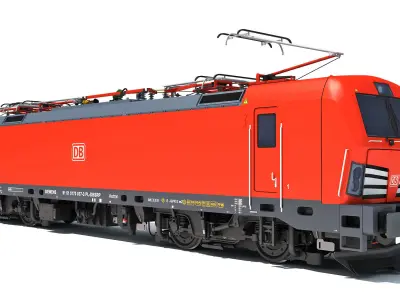 Siemens Vectron Locomotive Deutsche Bahn 3D model