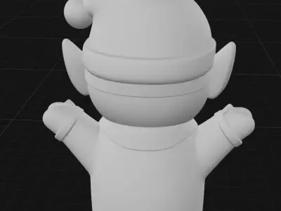 Green Elf 3D print model