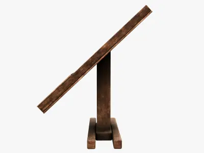 Arrow Holder Low-poly 3D model