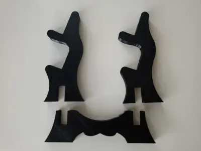 Bali-holder Balisong Knife Stand  Free 3D print model