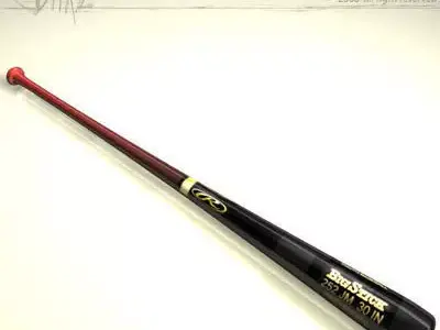 Baseball bat 3D model