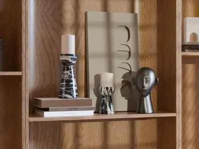 Collection 1 of 3D Sculptures for Archviz 3D model