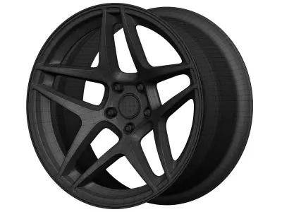 Kansei Astro Aftermarket Wheel Low-poly 3D model