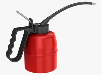 Oil Can Low-poly 3D model