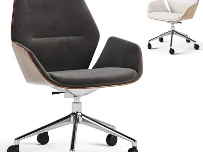 Ginkgo Conference Armchair 3D model