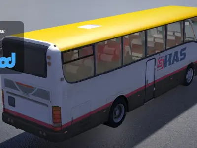 Hk Bus 002 3D model
