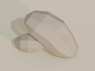 Forest Assets Low-poly 3D model