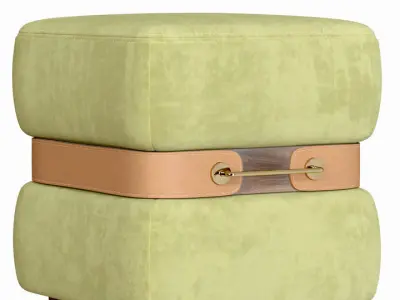 Set ottomans Mezzo Collection 3D model