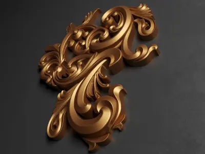 ornament 3D model purchase