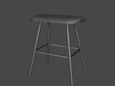 Simple Chair - 7 3D model