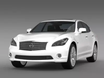 Nissan Fuga Y51  3D model