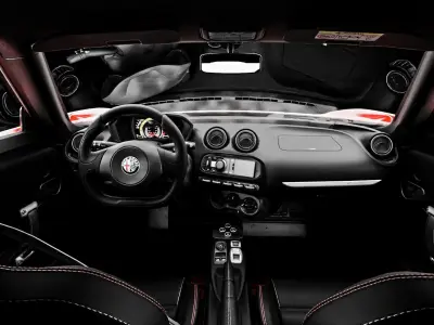 alfa romeo 4c 3D model