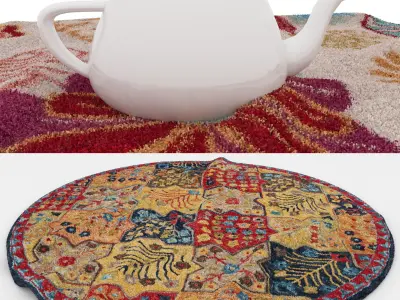 Rugs No 538 Low-poly 3D model