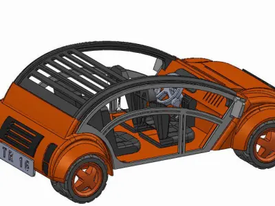 3d Printer Car Model 3D print model