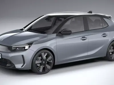 Opel Corsa 2024 3D model