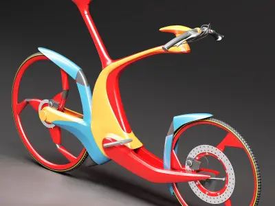 SRO Bike 3D model