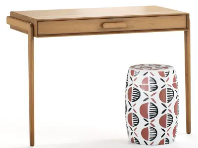 La Redoute Interieurs Colas Vintage Console Desk 3D model