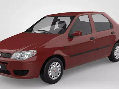Fiat Albea 2006 3D model