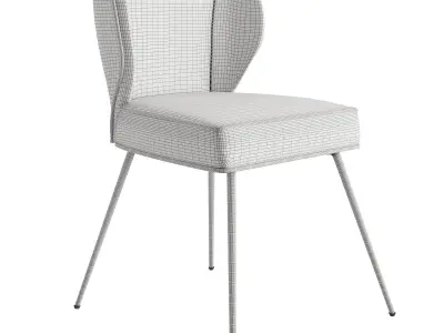 Wayne chair Low-poly 3D model