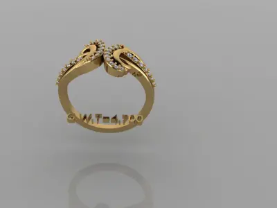 FASHION RING 3D model 3