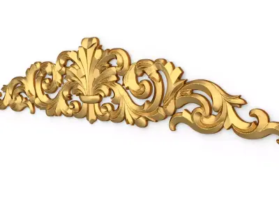 carved classic decorative ornament cnc 3d printing stl 35 3D print model