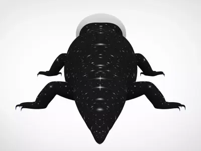 Henki Lisko Low-poly 3D model