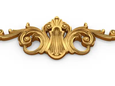 Classic decor ornament 16 3D print model
