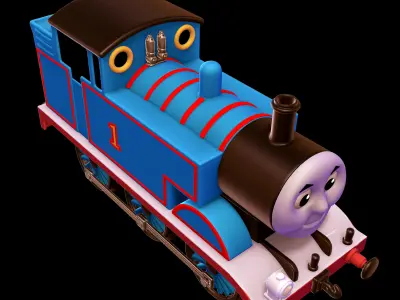 Thomas the Tank Engine 3D print model