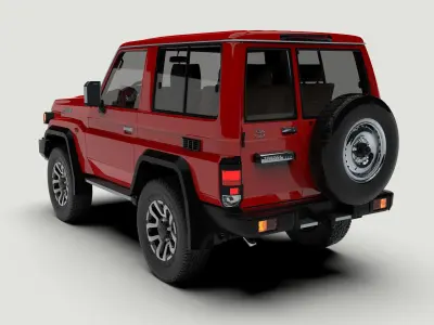 Toyota Land Cruiser J71 2024 3D model