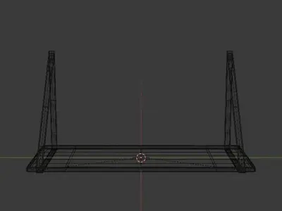 Kitchen shelf Free 3D model