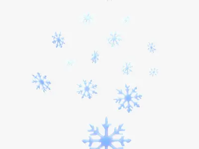 Snowflake 3D model