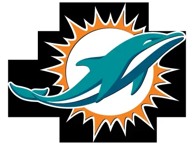 Miami Dolphins Football Helmet 3D model