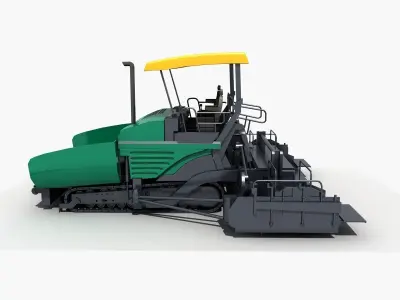 Asphalt Paver 3D model