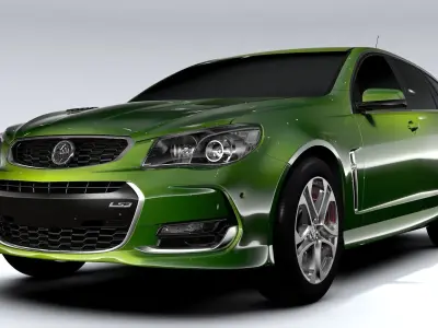 Holden Commodore SS Sportwagon VF Series II 2016 3D model