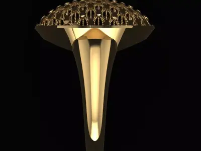  Minimalist Turkish Ring 3D print model