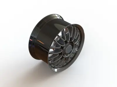 Cast rim PETROL-P4C 3D model