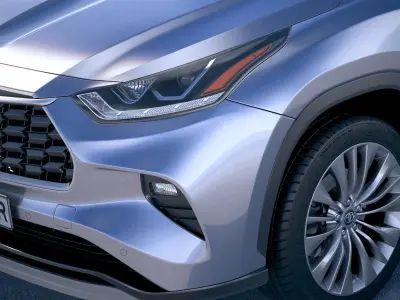 Toyota Highlander 2020 3D model