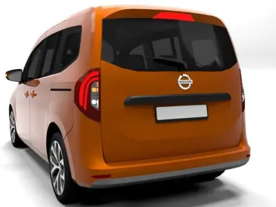 NISSAN TOWNSTAR 2023 Low-poly 3D model
