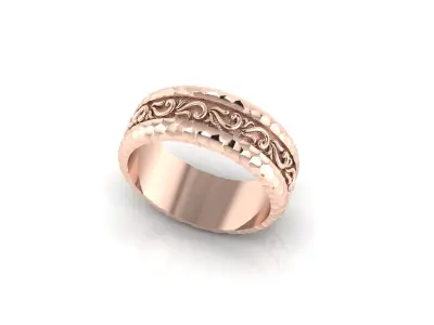 BAND RING 3D print model