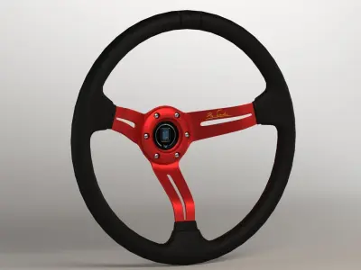 Nardi deep corn steering wheel 3D model