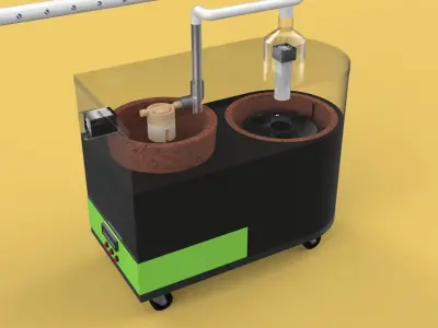  HUMIDIFIER MIST AIR FOG ULTRASONIC COOLING SYSTEM AGRICULTURAL 3D model