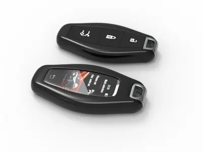 CAR KEY 04 3D model