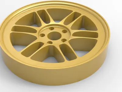 ENKEI RPF1 heel storage box 3D print model